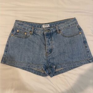 Parke Denim Mini Shorts